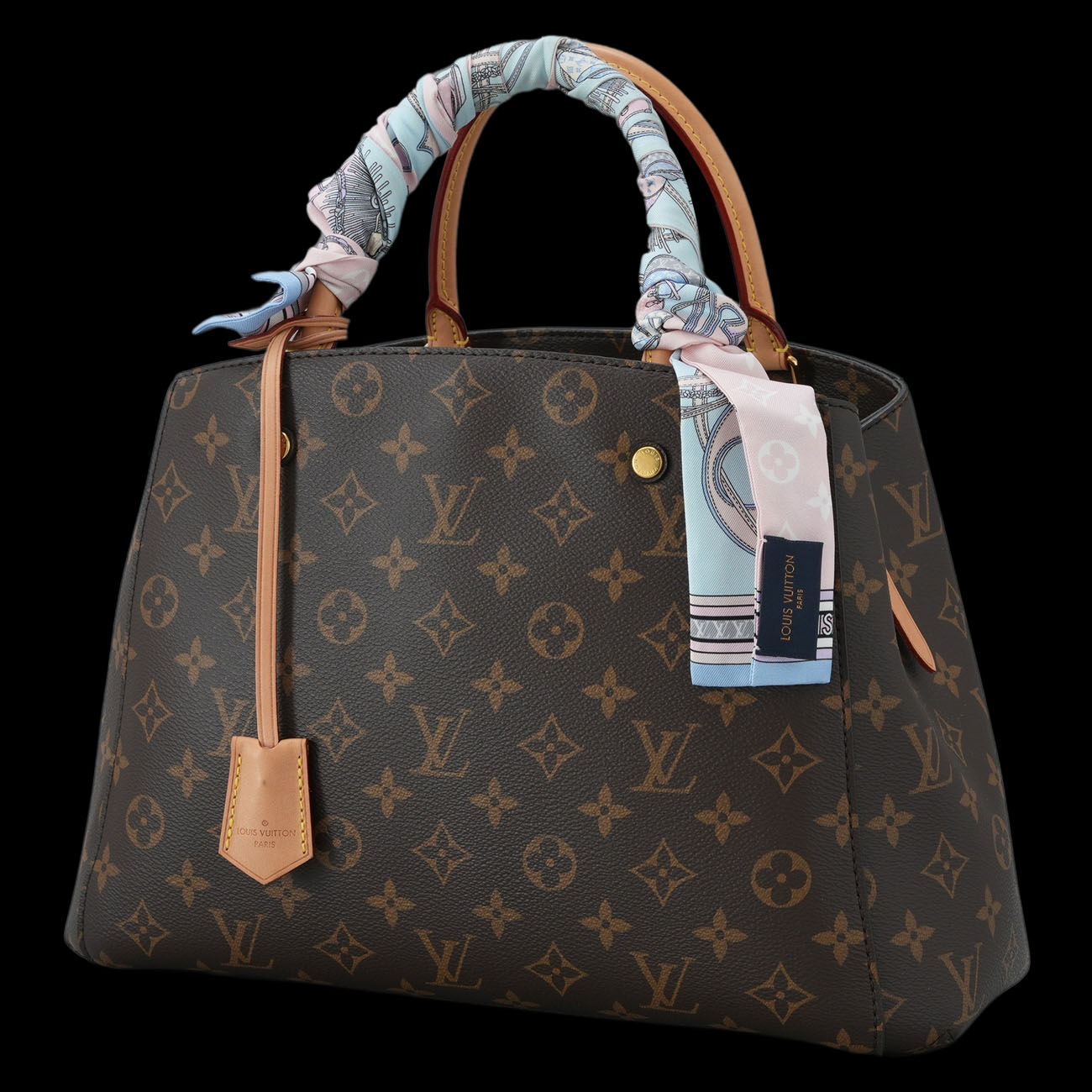 LOUIS VUITTON(USED)루이비통 M41056 모노그램 몽테뉴 MM & 방도
